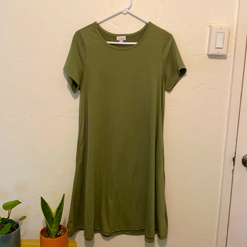 Women’s Forest Green Midi Dress Size: S